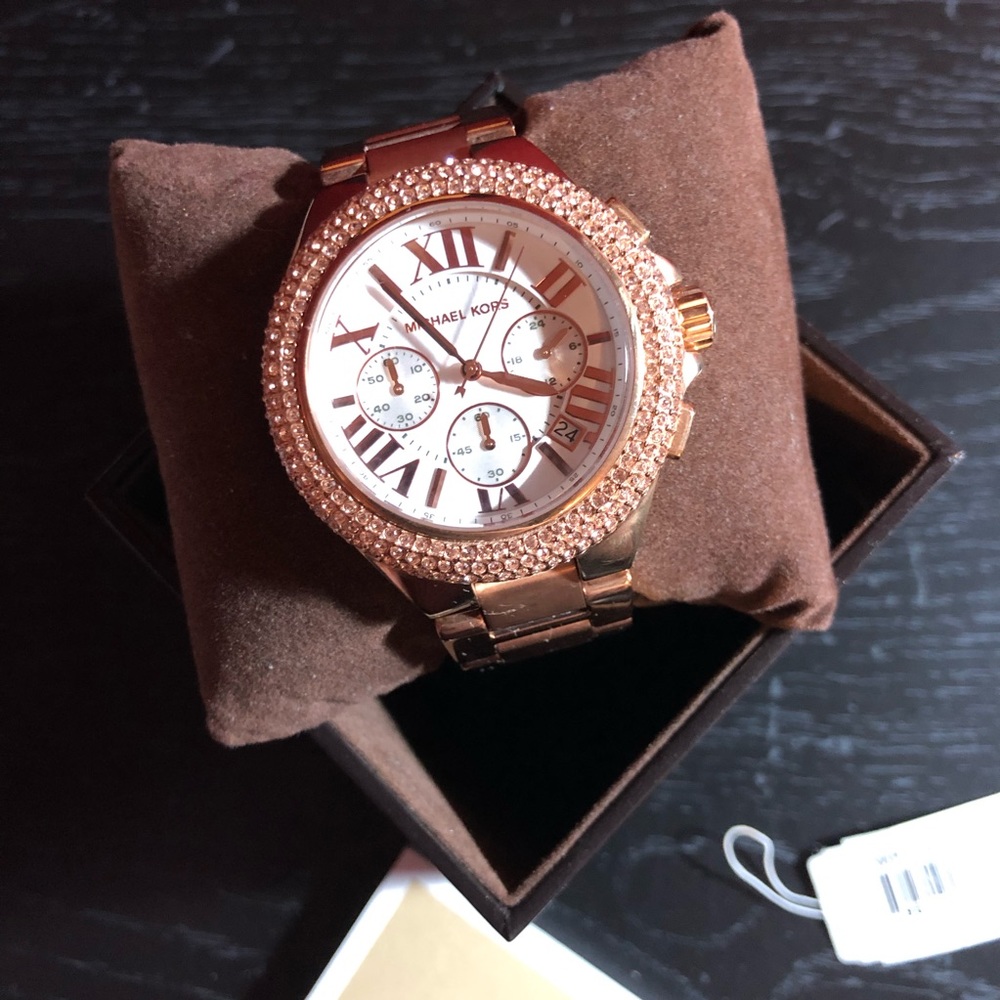Michael Kors Rose-Gold Watch